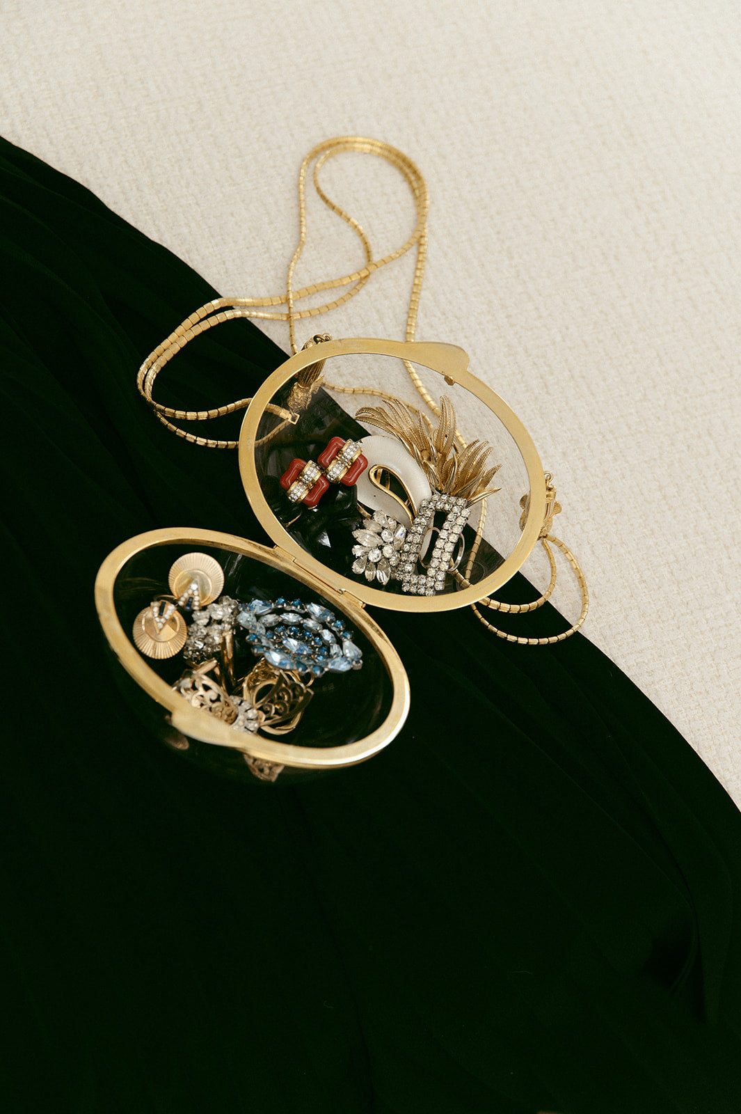 Custom-made vintage rings from Harris Boulevard